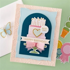 Spellbinders Dies - Poppy Song / Playful Stitched Panels